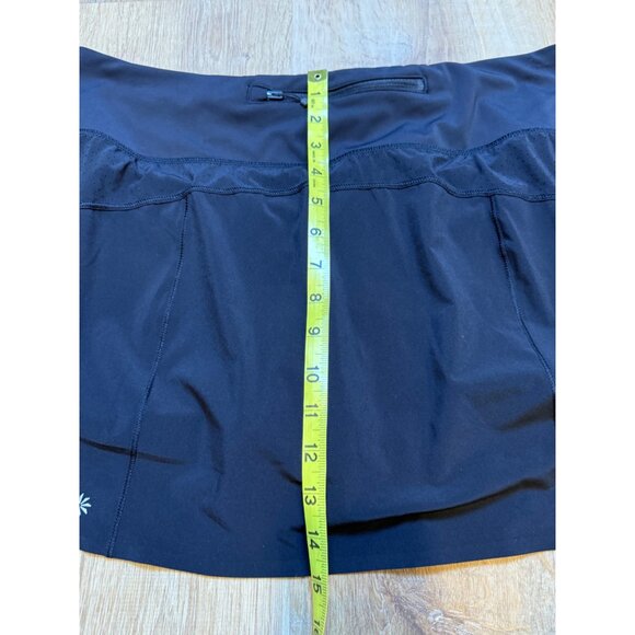 Athleta Black Run With It 14" Skort L Womens Activewear - Picture 4 of 6